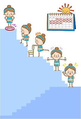 전신 여자 다이어트 의자 일러스트 줄자 관리 저울 여러명 성인 운동 태양 뷰티 계단 달력 변화 물병 국내일러스트 AI파일 자연요소 가구 다수 컨셉 자 건강 사람 물통 파일형식 벡터