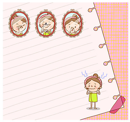 전신 여자 일러스트 관리 여러명 상반신 성인 뷰티 거울 마사지 변화 줄노트 기름종이 코팩 국내일러스트 AI파일 종이 다수 컨셉 사람 공책 팩 파일형식 벡터