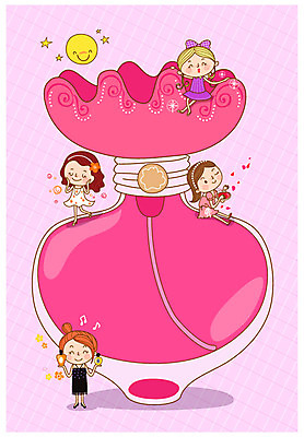 전신 여자 별 일러스트 관리 여러명 성인 뷰티 달 변화 유혹 향수 향기 향 향수병 국내일러스트 AI파일 자연요소 다수 컨셉 사람 화장품 냄새 병_담는 파일형식 벡터