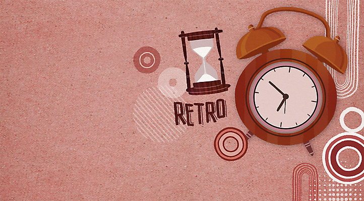 PSD 백그라운드 일러스트 사람없음 자명종 시간 모래시계 복고 국내일러스트 모래 시계 알람 파일형식