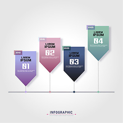 도형 화살표 일러스트 비즈니스 사람없음 숫자 인포그래픽 계획 순서 국내일러스트 AI파일 문자 컨셉 파일형식 벡터