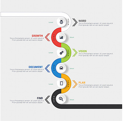 도형 곡선 일러스트 비즈니스 버튼 돋보기 그래프 사람없음 인포그래픽 계획 국내일러스트 AI파일 선 컨셉 파일형식 벡터