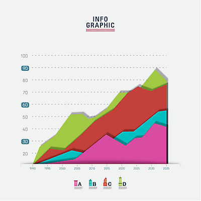 도형 일러스트 비즈니스 그래프 사람없음 인포그래픽 계획 입체 국내일러스트 AI파일 컨셉 파일형식 벡터