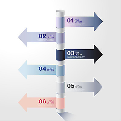 도형 화살표 일러스트 비즈니스 사람없음 인포그래픽 계획 입체 국내일러스트 AI파일 컨셉 파일형식 벡터