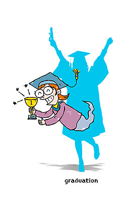 여자 교육 실루엣 일러스트 학사모 졸업 성인 두명 만세 졸업가운 졸업장 트로피 국내일러스트 AI파일 모자_잡화 모션 촬영기법 사람 가운 상_우승 파일형식 벡터