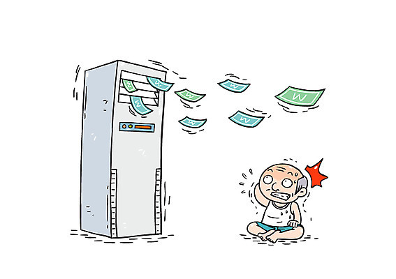 노년 남자 지폐 일러스트 날리기 한명 앉기 여름 놀람 에너지 절약 원화 더위 에어컨 에너지절약 국내일러스트 AI파일 1 계절 감정 컨셉 돈 모션 날씨 표정 사람 성인 가전제품 파일형식 벡터