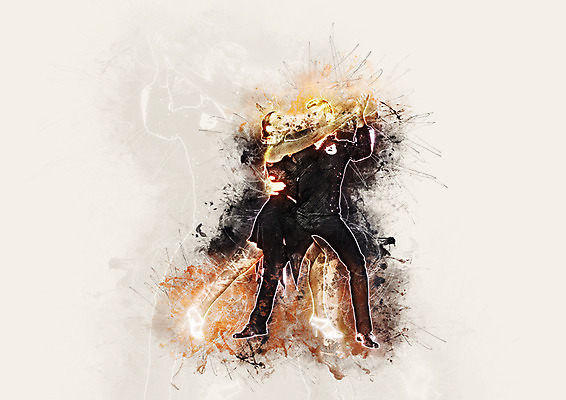 PSD 편집이미지 여자 남자 스포츠 캘리그라피 포토일러 운동선수 성인 두명 커플댄스 댄스스포츠 이미지편집 사람 춤 파일형식