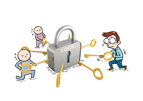 편집이미지 남자 포토일러 열쇠 자물쇠 성인 세명 비즈니스맨 보안 이미지편집 AI파일 비즈니스 안전 사람 직장인 파일형식 벡터