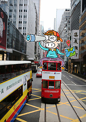 편집이미지 남자 여행 지도 자동차 포토일러 한명 앉기 빌딩 성인 일안경 관찰 도시 전차 이층버스 트램 이미지편집 AI파일 1 육상교통 교통수단 모션 버스 대중교통 사람 건물 망원경 파일형식 벡터