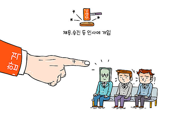 손 남자 지폐 의자 일러스트 앉기 성인 세명 구직 가리킴 비즈니스맨 원화 공익캠페인 합격 면접 의사봉 승진 뇌물 부정부패 채용 청탁 김영란법 국내일러스트 AI파일 캠페인 가구 컨셉 돈 비즈니스 모션 사람 손짓 신체부위 직장인 법 파일형식 벡터