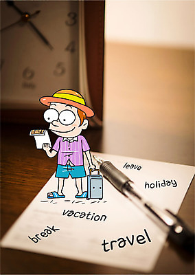 편집이미지 남자 시계 여행 포토일러 한명 성인 여름휴가 바캉스 펜 캐리어 메모지 안식처 이미지편집 AI파일 1 휴가 휴식 사람 필기구 여행가방 사무용품 파일형식 벡터 여름_계절