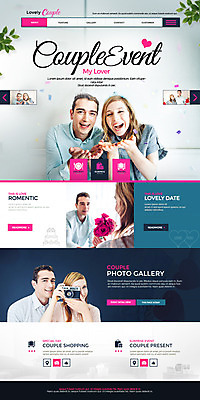 PSD 서양인 외국인 템플릿 커플 여자 남자 꽃 웹템플릿 사랑 여러명 20대 성인 홈페이지 카메라 홈페이지시안 랜딩페이지 이미지템플릿 식물 감정 다수 관계 사람 인종 청년 전자제품 파일형식