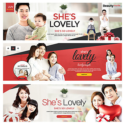 PSD 템플릿 배너 커플 여자 남자 어린이 웹템플릿 가족 사랑 여러명 성인 30대 선물상자 한국인 하트 아기 이벤트배너 웹배너 이미지템플릿 모양 감정 다수 관계 선물 사람 동양인 장년 상자 파일형식