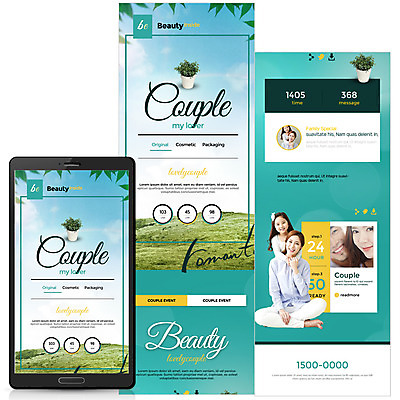 PSD 템플릿 여자 남자 화분 어린이 웹템플릿 가족 모바일 사랑 초원 여러명 성인 30대 스마트폰 한국인 모바일템플릿 모바일웹 이미지템플릿 감정 다수 관계 사람 동양인 장년 핸드폰 스마트기기 파일형식