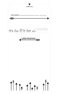 템플릿 편지봉투 화살 사람없음 편지지 레터폼 서식 봉투템플릿 우편봉투 레터헤드 봉투디자인 이미지템플릿 AI파일 봉투 편지 우편물 파일형식 벡터