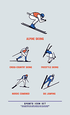 아이콘 남자 스포츠 올림픽 겨울 겨울스포츠 동계올림픽 여러명 성인 세트 픽토그램 픽토그램아이콘 스키점프 노르딕복합 알파인스키 크로스컨트리 프리스타일스키 2D아이콘 AI파일 계절 다수 스키 사람 경기 파일형식 벡터