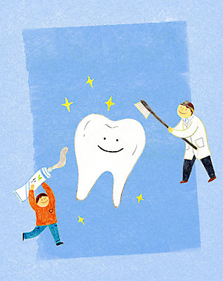 전신 PSD 남자 어린이 일러스트 치과 성인 두명 의사 양치 치아 칫솔 치약 국내일러스트 병원 사람 위생용품 청결 의료진 소화기관 파일형식