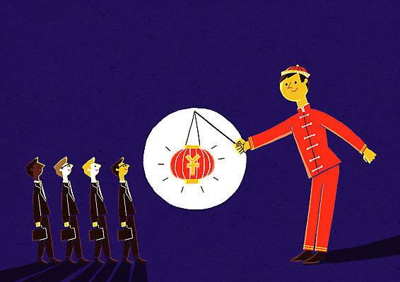 전신 PSD 서양인 백인 남자 흑인 일러스트 서기 여러명 성인 중국인 중국 비즈니스맨 연등 위안화 국내일러스트 외국인 아시아 다수 돈 비즈니스 모션 사람 동양인 등불 직장인 불교용품 파일형식