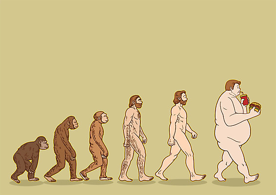 전신 PSD 남자 다이어트 일러스트 서기 성인 세명 걷기 햄버거 먹기 비만 콜라 유인원 식이조절 국내일러스트 포유류 모션 패스트푸드 건강 사람 몸매 탄산음료 파일형식