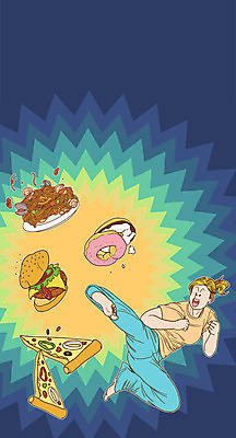 전신 PSD 여자 다이어트 일러스트 피자 파스타 한명 성인 햄버거 도넛 킥 인스턴트 비만 식이조절 국내일러스트 1 음식 모션 디저트 패스트푸드 서양음식 건강 사람 몸매 파일형식