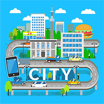 여자 남자 가로등 일러스트 자동차 빌딩 여러명 성인 타이포그라피 스마트폰 마을 탑 햄버거 도시 고속도로 은행 편의점 국내일러스트 AI파일 문자 건축물 공공시설 도로 육상교통 다수 패스트푸드 사람 건물 금융 핸드폰 스마트기기 상점 파일형식 벡터