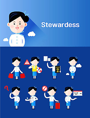 구름 아이콘 직업 캐릭터 여자 여행 포즈 비행기 직업캐릭터 선물 여러명 성인 세트 쇼핑백 캐리어 플랫 승무원 항공권 서비스 여권 구명조끼 튜브 안전교육 얼굴없음 여자만 2D아이콘 AI파일 자연요소 교육 다수 가방 항공교통 대중교통 안전 사람 여행가방 티켓 구조용품 파일형식 벡터