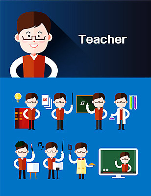 아이콘 직업 캐릭터 남자 음악 과학 포즈 가사 수업 직업캐릭터 미술 여러명 성인 세트 교사 시험 수학 플랫 성적 실습 온라인강의 요리실습 얼굴없음 남자만 2D아이콘 AI파일 교육 다수 교과목 문화예술 사람 강의 파일형식 벡터 언택트