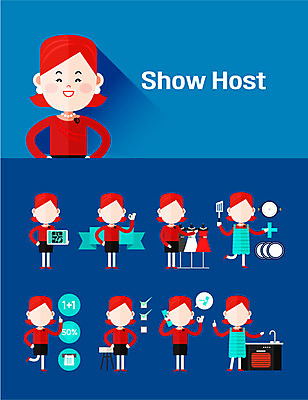 아이콘 직업 캐릭터 옷 여자 포즈 주방용품 안내 직업캐릭터 여러명 성인 세트 판매 세일 플랫 체크표시 통화 쇼호스트 홈쇼핑 얼굴없음 여자만 2D아이콘 AI파일 생활용품 다수 모션 사람 쇼핑 확인 파일형식 벡터