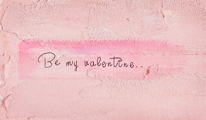 포토 JPG 벽 분홍색 백그라운드 붓터치 발렌타인데이 이벤트 사람없음 페인트 데이 파스텔 국내포토 기념일 컬러 데이이벤트 학용품 파일형식