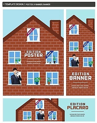 PSD 배너 배너템플릿 남자 가로배너 ZIP 포스터 세로배너 화분 비즈니스 창문 부동산 주택 한명 상반신 20대 성인 세트 확성기 한국인 현수막 비즈니스맨 렌탈 템플릿 1 사람 동양인 청년 건물 가로 세로 직장인 재산 파일형식