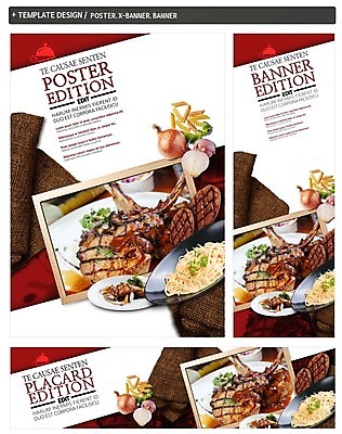 PSD 접시 배너 배너템플릿 가로배너 ZIP 포스터 세로배너 음식 양파 파스타 육류 스테이크 사람없음 세트 현수막 파스타면 템플릿 식기 채소 식재료 서양음식 가로 세로 면류 파일형식