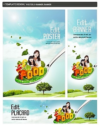 PSD 나무 구름 배너 배너템플릿 여자 가로배너 딸 ZIP 포스터 세로배너 어린이 하늘 모녀 엄마 피망 나뭇잎 웃음 잔디 상반신 성인 두명 30대 세트 숟가락 한국인 현수막 유기농 자연요소 식물 템플릿 웰빙 잎 채소 가족 수저 표정 사람 동양인 가로 세로 장년 파일형식