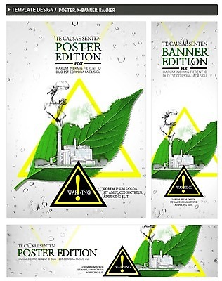 PSD 배너 배너템플릿 가로배너 ZIP 포스터 세로배너 나뭇잎 사람없음 세트 자연보호 그린캠페인 현수막 물방울 환경오염 오염 삼각형 느낌표 위험 에코 대기오염 도형 템플릿 기호 캠페인 컨셉 잎 자연 가로 세로 환경 보호 파일형식
