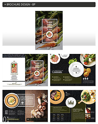 템플릿 접시 ZIP 그래프 감자 파스타 팜플렛 사람없음 버섯 당근 샐러드 유기농 인디자인 INDD 케사디야 이미지템플릿 식기 웰빙 음식 채소 뿌리채소 서양음식 파일형식