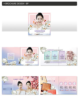 템플릿 우먼라이프 여자 꽃 ZIP 웃음 팜플렛 여러명 상반신 20대 성인 친구 화장 뷰티 한국인 미용용품 퍼프 아이섀도 인디자인 INDD 이미지템플릿 식물 라이프스타일 다수 관계 표정 사람 동양인 청년 화장품 오브젝트 파일형식