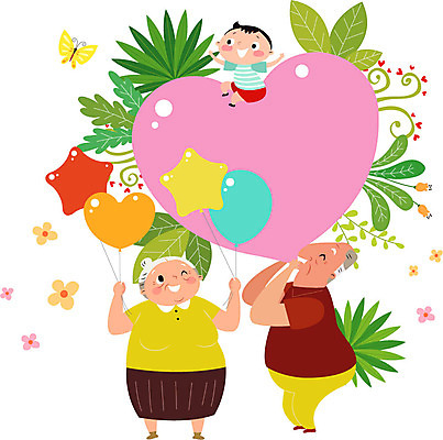 전신 식물 여자 할아버지 노년 남자 행복 별 할머니 어린이 나비 일러스트 손자 사랑 웃음 세명 실버라이프 노부부 하트 즐거움 풍선 국내일러스트 AI파일 자연요소 모양 라이프스타일 부부 감정 곤충 표정 사람 성인 손주 파일형식 벡터