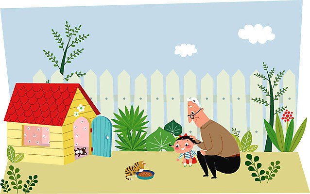 전신 나무 구름 여자 할아버지 노년 남자 어린이 음식 일러스트 나뭇잎 손녀 주택 야외 두명 실버라이프 울타리 고양이 곰인형 먹이 즐거움 반려 국내일러스트 AI파일 자연요소 식물 라이프스타일 감정 인형 잎 포유류 사람 성인 건물 담장 반려동물 손주 파일형식 벡터