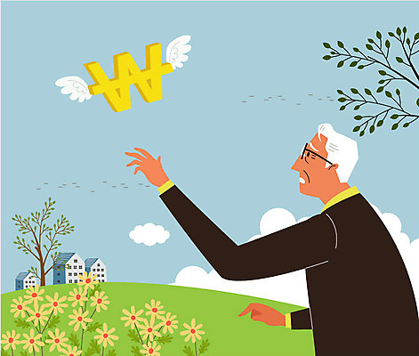 나무 구름 할아버지 노년 남자 꽃 날개 일러스트 주택 한명 상반신 실버라이프 슬픔 화폐기호 좌절 언덕 안타까움 국내일러스트 AI파일 자연요소 식물 1 라이프스타일 기호 감정 컨셉 사람 성인 건물 화폐 파일형식 벡터