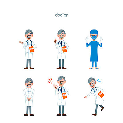 전신 클립아트 직업 캐릭터 남자 포즈 일러스트 청진기 직업캐릭터 여러명 성인 세트 진료 의사 의사가운 OK 바쁨 수술복 남자만 일러캐릭터 AI파일 다수 의학 의료기기 사람 손짓 의료진 가운 파일형식 벡터