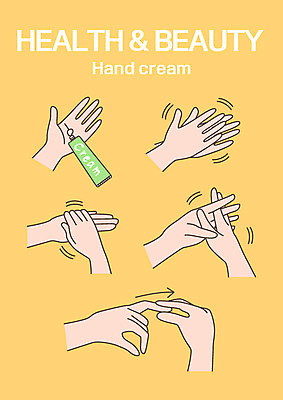 클립아트 손 일러스트 손짓 신체부위 바르기 핸드크림 국내일러스트 AI파일 모션 사람 화장품 파일형식 벡터