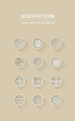 아이콘 한국전통 패턴 사람없음 세트 전통무늬 전통문양 플랫아이콘 태극 웹아이콘 웹엘리먼트 2D아이콘 AI파일 전통 문양 무늬 한국 엘리먼트 파일형식 벡터
