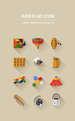 아이콘 한국전통 사람없음 세트 윷놀이 사물놀이 바람개비 연 플랫아이콘 제기_놀이 웹아이콘 팽이치기 공기놀이 웹엘리먼트 쥐불놀이 투호 칠교놀이 승경도 2D아이콘 AI파일 전통 놀이 한국 놀이용품 전통놀이 전통공연 엘리먼트 파일형식 벡터