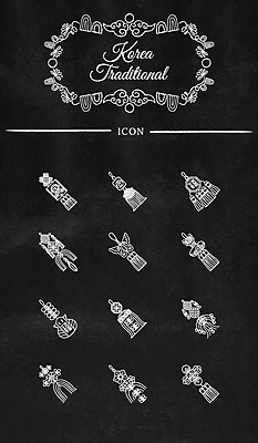 아이콘 한국전통 프레임 사람없음 세트 라인아이콘 노리개 웹아이콘 드로잉 웹엘리먼트 2D아이콘 AI파일 전통 전통소품 한국 미술 엘리먼트 파일형식 벡터