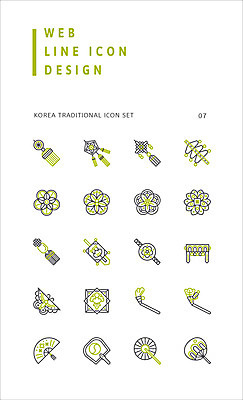 아이콘 한국전통 문양 꽃 나비 사람없음 세트 부채 라인아이콘 노리개 웹아이콘 비녀 웹엘리먼트 2D아이콘 AI파일 식물 전통 곤충 전통소품 한국 엘리먼트 파일형식 벡터 헤어액세사리