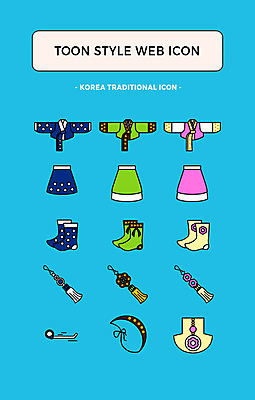 아이콘 한국전통 복주머니 사람없음 세트 머리띠 한복 노리개 저고리 웹아이콘 비녀 버선 카툰스타일 여자한복 웹엘리먼트 2D아이콘 AI파일 전통 장신구 양말 전통소품 한국 전통의상 엘리먼트 파일형식 벡터 헤어액세사리