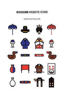 아이콘 한국전통 가마_이동수단 사람없음 세트 벨트 원앙 라인아이콘 전통혼례 촛대 웹아이콘 비녀 족두리 댕기 사모관대 웹엘리먼트 한삼 활옷 볼드라인 2D아이콘 AI파일 전통 잡화 교통수단 조류 전통소품 한국 전통의상 전통의례 혼례복 엘리먼트 파일형식 벡터 헤어액세사리