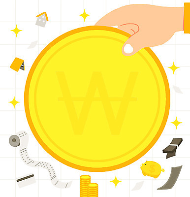 PSD 손 지폐 일러스트 주택 신체부위 동전 돼지저금통 지갑 영수증 세금 정산 연말정산 소득공제 금융의날 국내일러스트 돈 사람 건물 금융 경제 저금통 파일형식 법정기념일