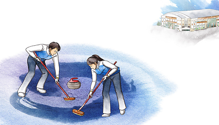 전신 PSD 여자 남자 겨울 일러스트 캘리그라피 동계올림픽 경기 성인 두명 얼음 국가대표 평창 컬링 컬링선수 컬링스톤 평창동계올림픽 국내일러스트 자연요소 계절 스포츠용품 스포츠 올림픽 겨울스포츠 운동선수 사람 강원도 파일형식