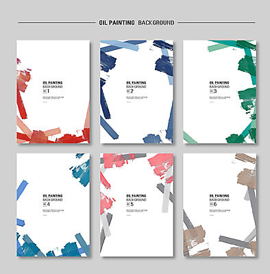 PSD 포스터 종이 선 분홍색 컬러 백그라운드 일러스트 페인팅 붓터치 잉크 사람없음 빨간색 초록색 파란색 페인트 물감 회색 붓 얼룩 질감 베이지색 국내일러스트 미술도구 파일형식