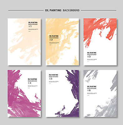 PSD 포스터 종이 분홍색 컬러 백그라운드 일러스트 페인팅 붓터치 잉크 사람없음 컬러풀 노란색 보라색 페인트 물감 회색 붓 얼룩 질감 다홍색 베이지색 국내일러스트 미술도구 파일형식